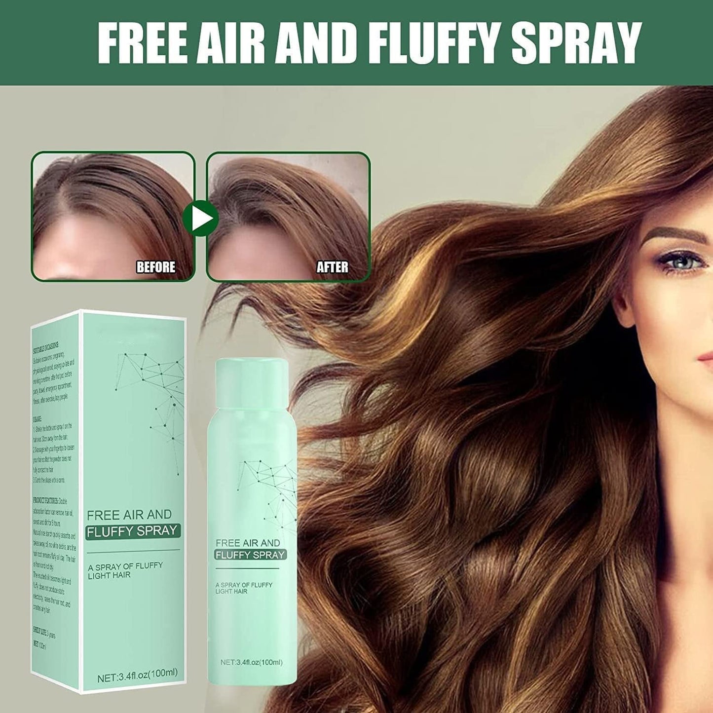 💥2 KAUFEN 1 GRATIS💥Flauschiges volumengebendes Haarspray