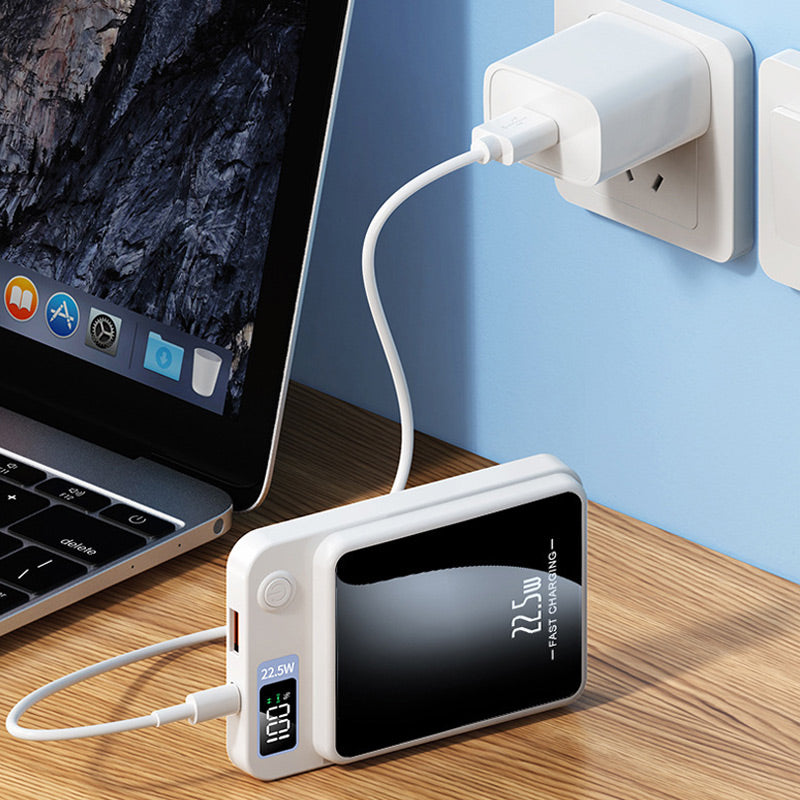 🔋 50% RABATT! ⚡ 10000 mAh 22.5W Ultradünne Schnelllade-Powerbank – Super Kompakt, Schnellladung & Perfekt für Unterwegs 📱