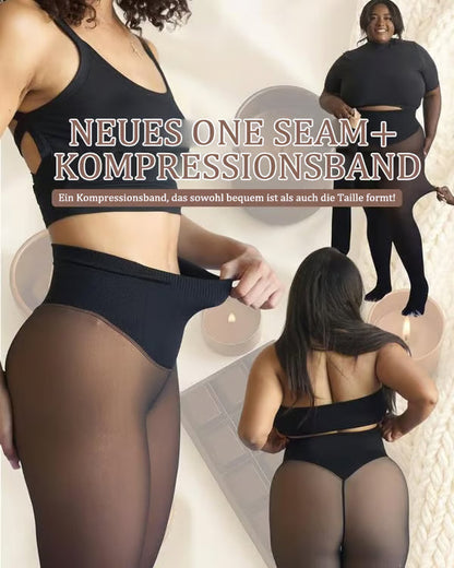 ⏳ Letzter Tag: 50 %RABATT!  auf das gesamte Sortiment!⏰50K+ VERKAUFT!🌸Formende Fleece-Leggings mit einer Naht✨