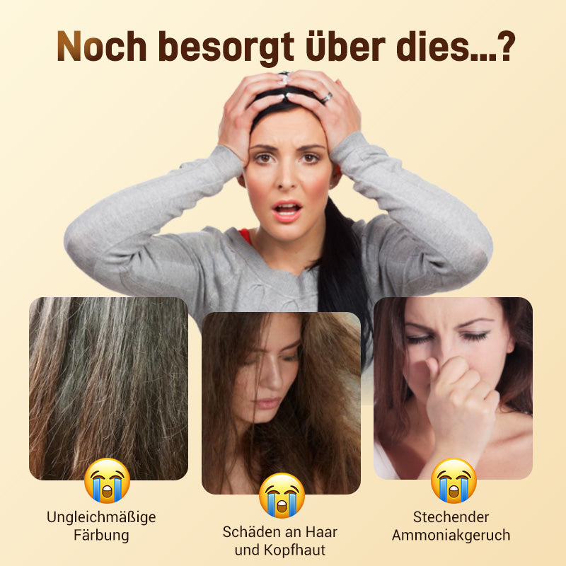 💇‍♀️2025 Neues Design 50 % Rabatt💫 Haarfarbe auf Pflanzenbasis