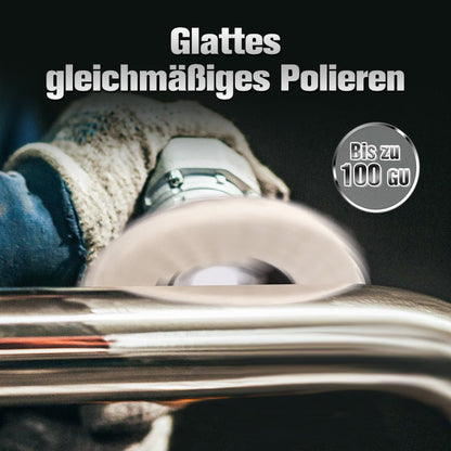 🎁 Mehr kaufen, mehr Vorteile!!✨ Wollpolierscheibe für Winkelschleifer – Hochglanz-Spiegelfinish! Langlebig  Vielseitig! 🔧