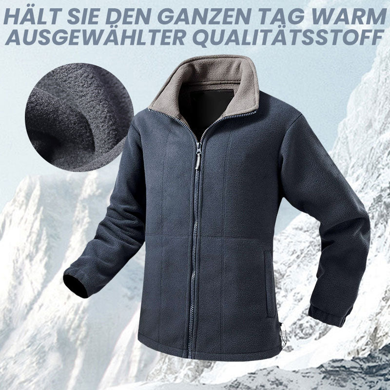 ⏳Saisonausverkauf 50 % Rabatt⏰Unisex-Jacke mit doppelter Fütterung