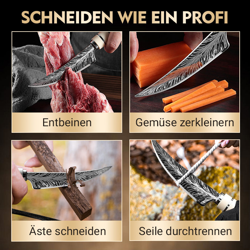 🔥Scharfe Geweih-Ausbeinmachete mit Machete und Geschenkbox🔥