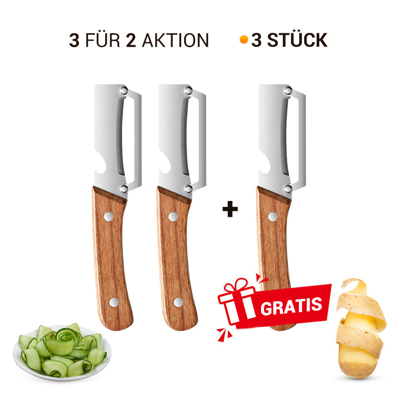 🔥 LETZTER TAG - KAUF 2 ERHALT 1 KOSTENLOS 🔥 Multifunktionaler Gemüseschäler für die Küche