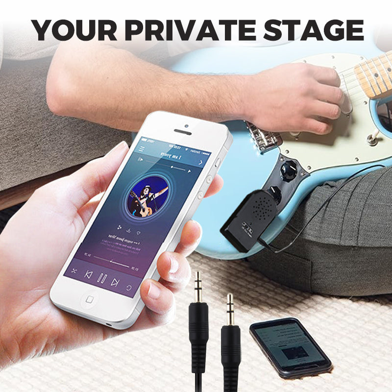 🌆 2 KAUFEN, 1 GRATIS! 🎁 Mini-Gitarrenverstärker-Set 🎸 30 W HD-Sound 🔊