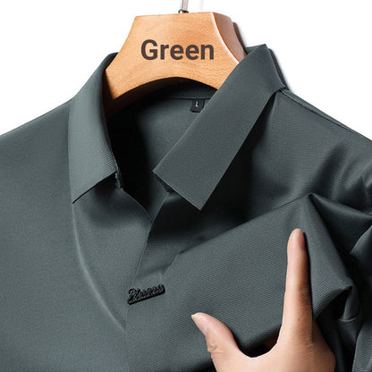 🎁Hot Sale 55% OFF⏳Men's Casual Revers Atmungsaktiv Knitterfrei T-shirt