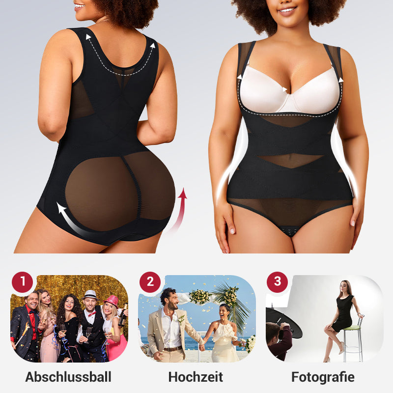🔥Letzter Tag Spezial Preis €15.99!💕Leichter Mesh Bodysuit Shaper für Frauen💎