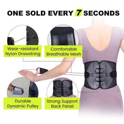 🔥HEISSER VERKAUF 62% RABATT🔥💖Verstellbarer Lendenwirbelstützgürtel Lower Back Brace