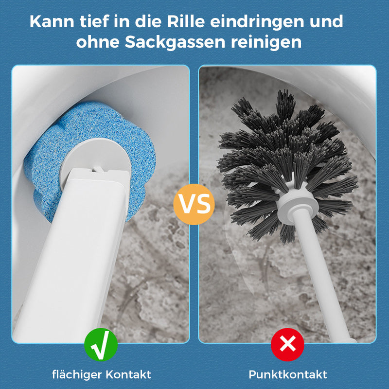 💦Einweg-Bürstenkopf-Toilettenbürstenset