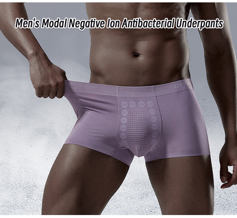 Antibakterielle Modal-Negativionen-Unterhose für Herren💖