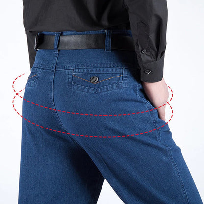 🔥Heiße Verkäufe - 49% RABATT👖🔥Jeans mit hoher Taille und geradem Schnitt für Herren