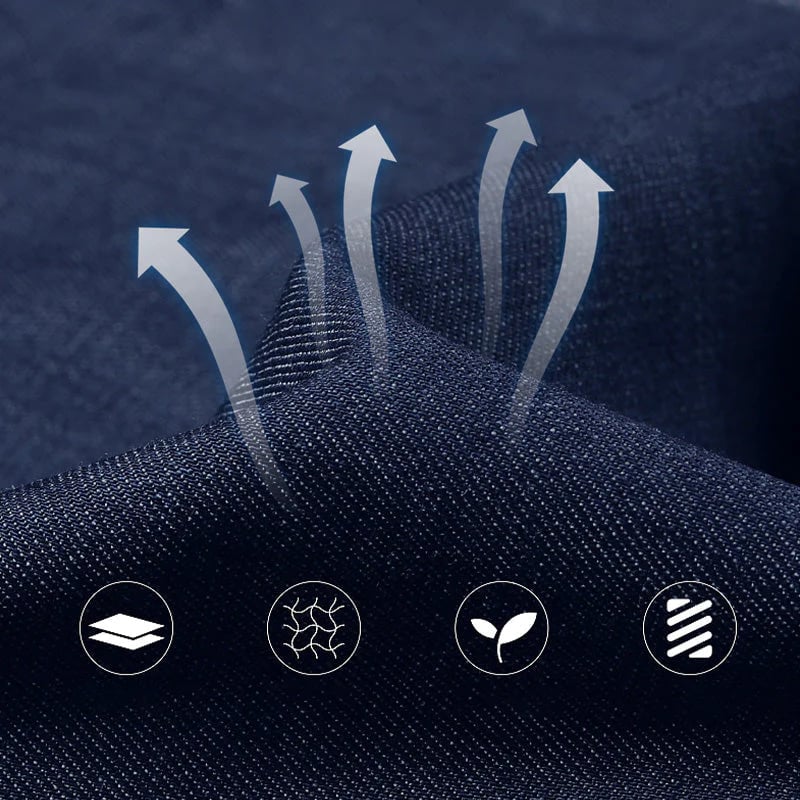 🔥Heiße Verkäufe - 49% RABATT👖🔥Jeans mit hoher Taille und geradem Schnitt für Herren