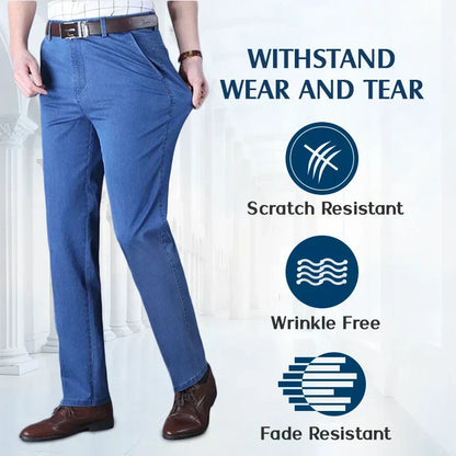 🔥Heiße Verkäufe - 49% RABATT👖🔥Jeans mit hoher Taille und geradem Schnitt für Herren
