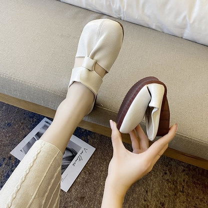 🎊2025 Sommerschlussverkauf👣Flache Pantoletten im Ausgeschnittenes Design