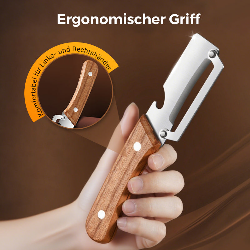 🔥 LETZTER TAG - KAUF 2 ERHALT 1 KOSTENLOS 🔥 Multifunktionaler Gemüseschäler für die Küche