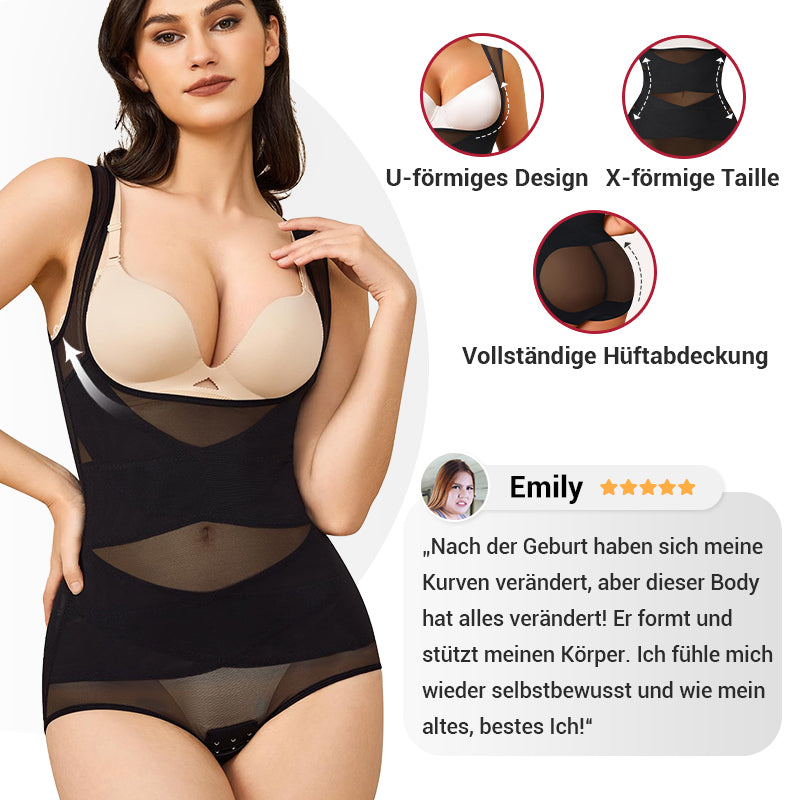 🔥Letzter Tag Spezial Preis €15.99!💕Leichter Mesh Bodysuit Shaper für Frauen💎