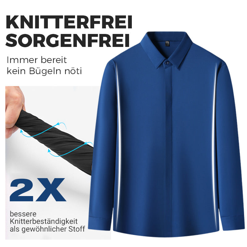🎉2025 Neuheiten-Schnäppchenangebot✨Knitterfreies Stretchhemd für Herren