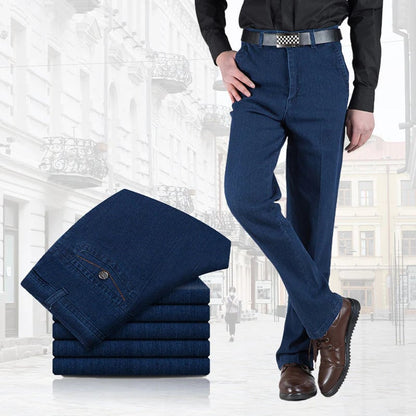 🔥Heiße Verkäufe - 49% RABATT👖🔥Jeans mit hoher Taille und geradem Schnitt für Herren