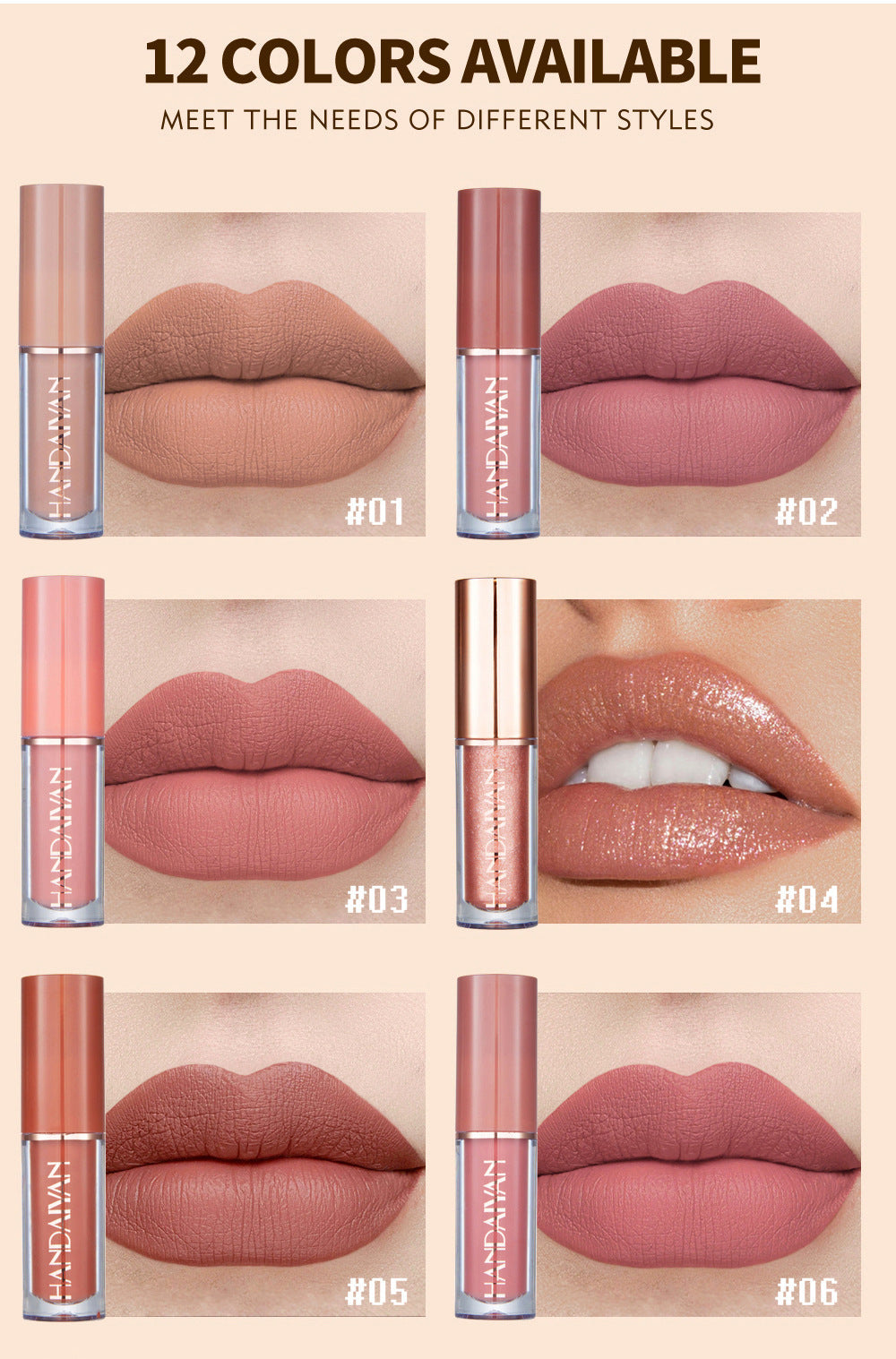 🛒 Kaufe 2, erhalte 1 gratis! 🎀 12-teiliges Lipgloss-Set im Buchformat – Schimmernde Farbtöne, feuchtigkeitsspendende Formel und handliches Mini-Design 💄