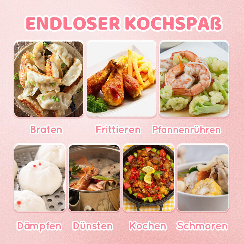 🎁[Bestes Geschenk für Kinder]🍳Kinderspielzeug für die Mini-Küche - 22 PCS Set