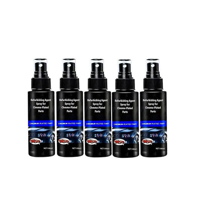 Renovierungsspray für verchromte Teile