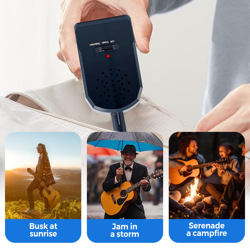 🌆 2 KAUFEN, 1 GRATIS! 🎁 Mini-Gitarrenverstärker-Set 🎸 30 W HD-Sound 🔊