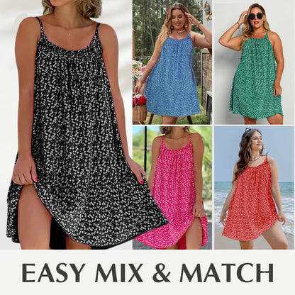 🌸🔥2025 NEW Sonderverkauf 50% OFF💃Bedrucktes Camisole-Kleid mit Blumenmuster