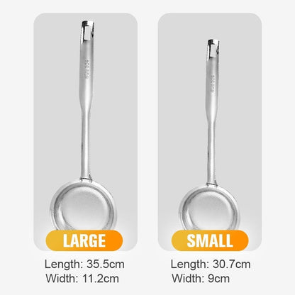 Edelstahl Öl-Schöpf- und Sieblöffel (50 % RABATT)