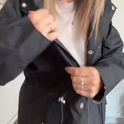 🧥2025 Neuheiten 50 % Rabatt🔥 Einfarbige Freizeitjacken, wasserdichte Windjacken, Trenchcoats mit Kapuze✅ Letzter Tag