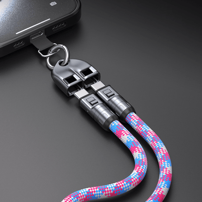 ⏰Kaufen Sie eins, bekommen Sie eins gratis!!🤳⚡C-zu-C-Ladekabel mit 240 W und tragbarem Armbanddesign