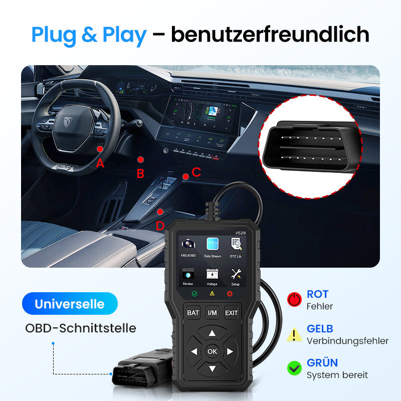 Professionelles OBD2-Diagnosegerät
