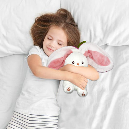 🔥🔥Ostergeschenke 🍓Erdbeerhäschen verwandelt sich in Häschen 🎀 Fruchtpuppe Plüschtier 🐰