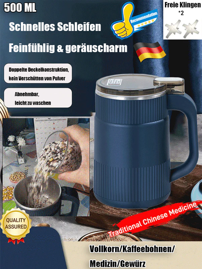 🍵Zuletzt auf Lager🔥50% Rabatt🔥Kleine Pulvermahlmaschine für den Haushalt