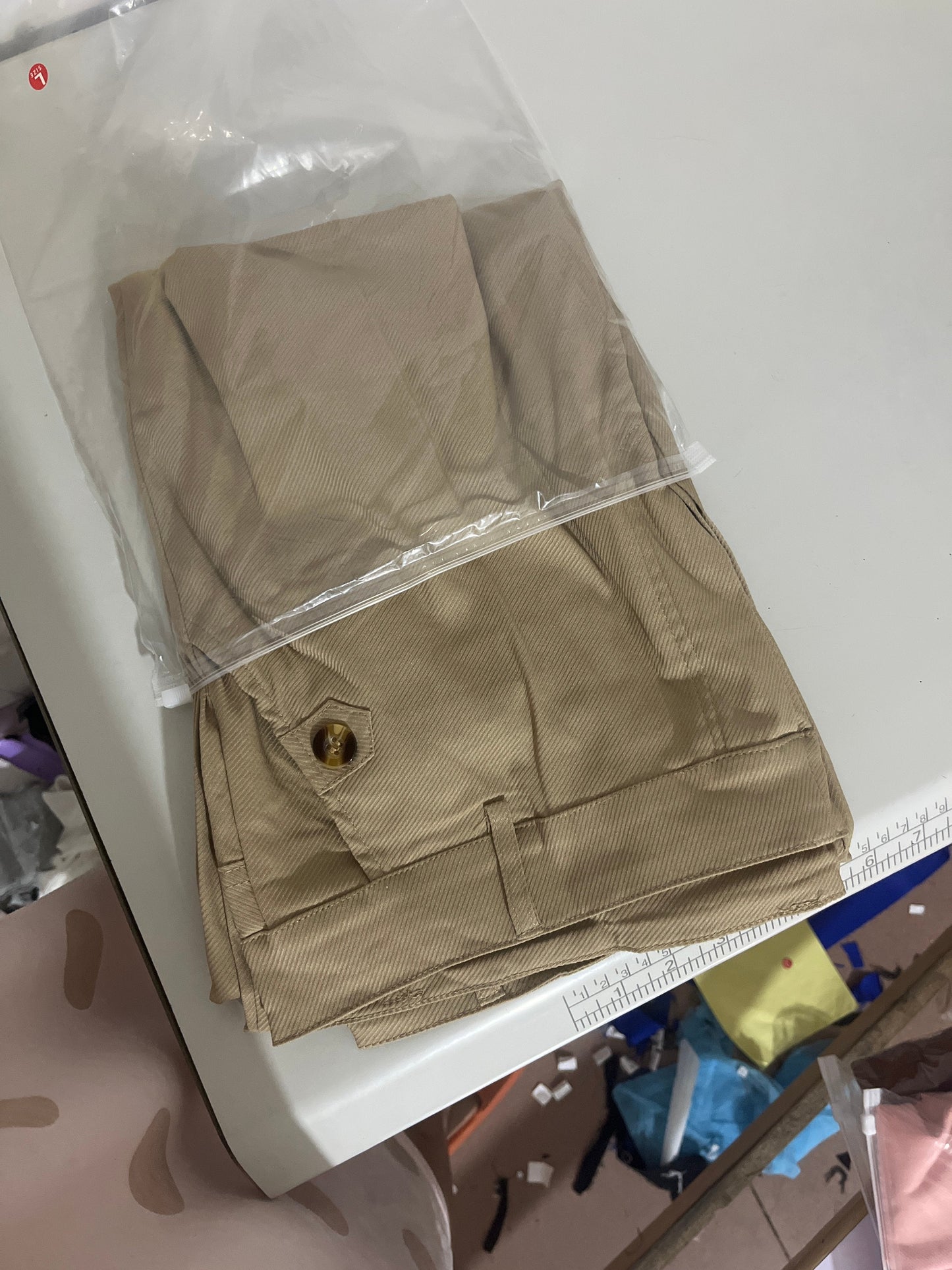 👖2025 HEISSER VERKAUF🔥Stretch-Twill-Shorts mit weitem Bein