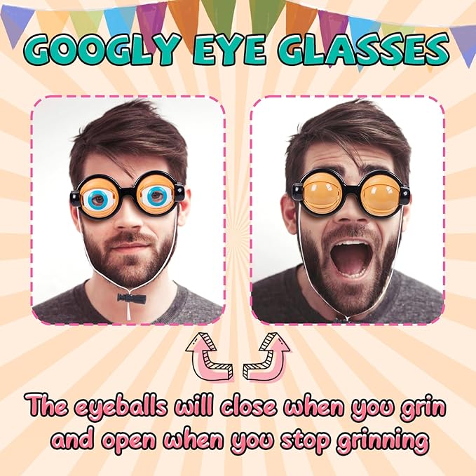 🔥WEIHNACHTSANGEBOT 50 % RABATT!!🏆Blitzangebot💥Lustige Brille mit Augenzwinkern-Mechanismus🥸
