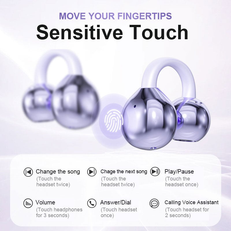 ✨2025 Neue Produkte Rabatt✨📲Ear Clip Bluetooth Kopfhörer-BUY 2 FREE SHIPPING NOW