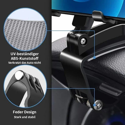 🏆2026 Neuankömmling50% RABATT - 360-Grad-drehbare Handyhalterung fürs Armaturenbrett im Auto