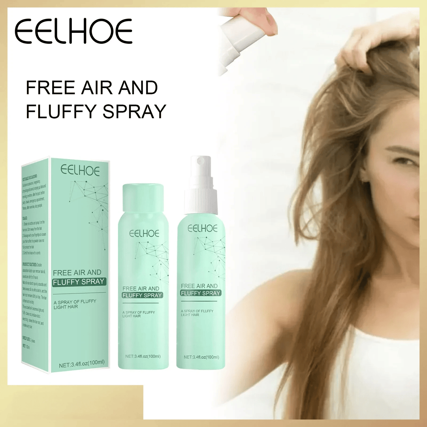 💥2 KAUFEN 1 GRATIS💥Flauschiges volumengebendes Haarspray