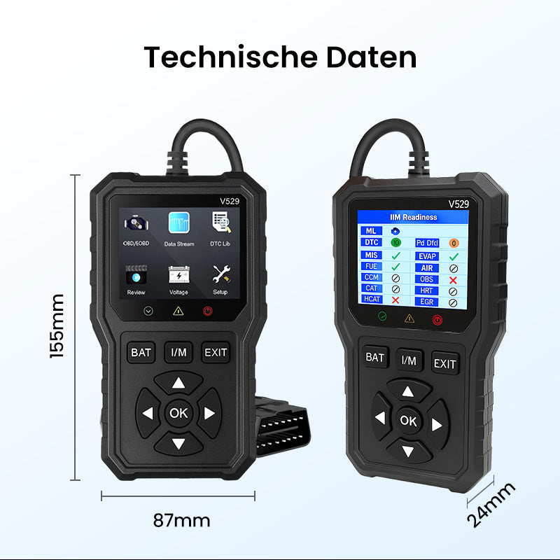 Professionelles OBD2-Diagnosegerät