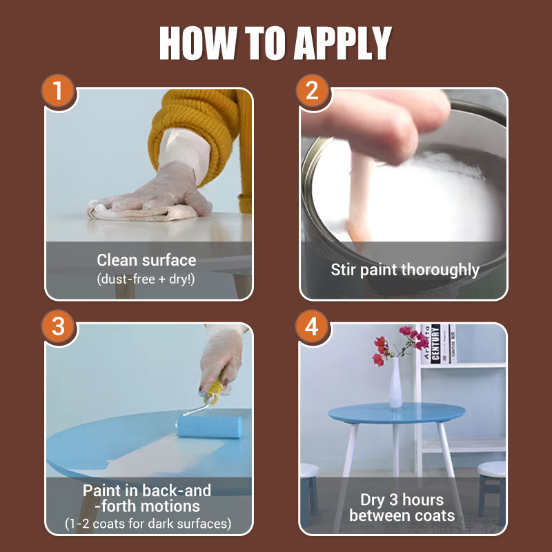 🔥Umweltfreundliche, geruchsneutrale Holzmöbel-Reparatur- und Renovierungsfarbe auf Wasserbasis