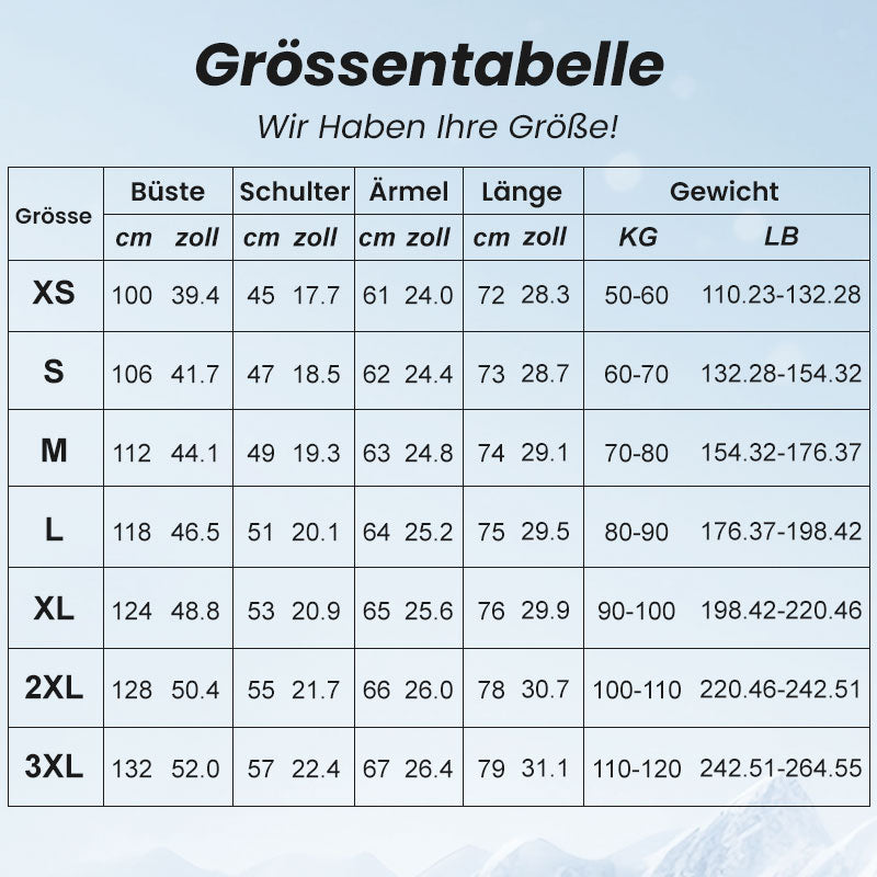 ⏳Saisonausverkauf 50 % Rabatt⏰Unisex-Jacke mit doppelter Fütterung