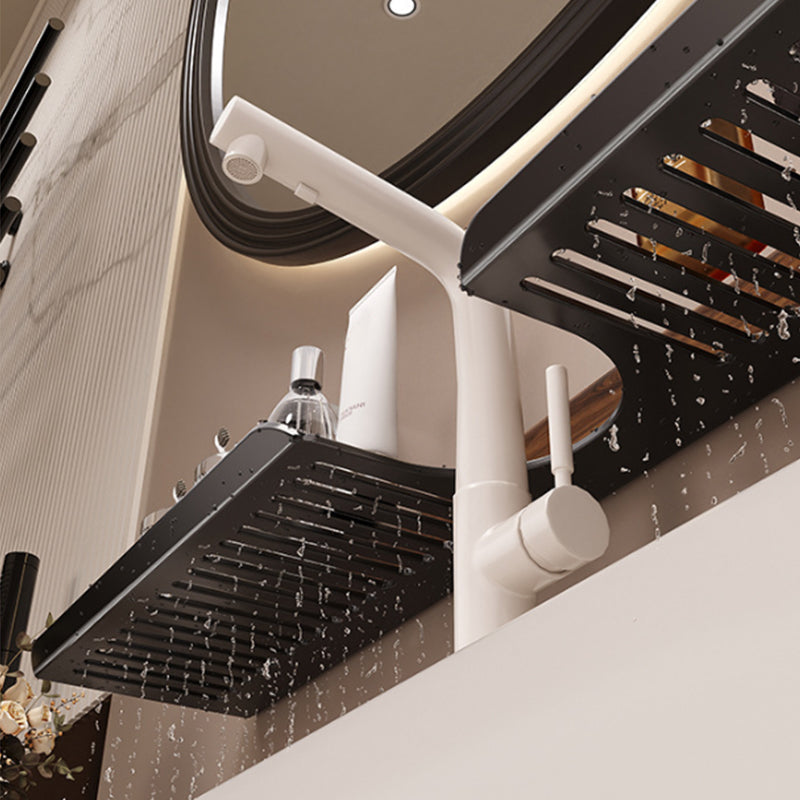 ✨2025 Neues Design🌸Walnuss-Saugnapf-Badezimmerregal