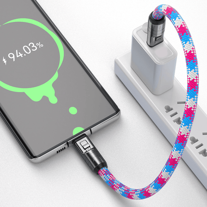 ⏰Kaufen Sie eins, bekommen Sie eins gratis!!🤳⚡C-zu-C-Ladekabel mit 240 W und tragbarem Armbanddesign