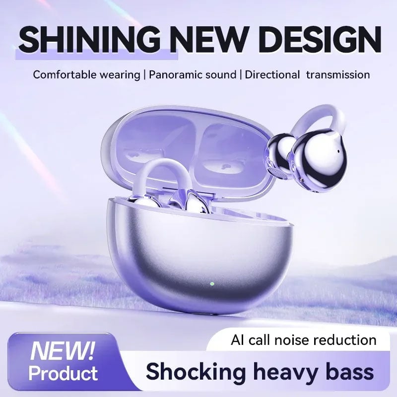 ✨2025 Neue Produkte Rabatt✨📲Ear Clip Bluetooth Kopfhörer-BUY 2 FREE SHIPPING NOW