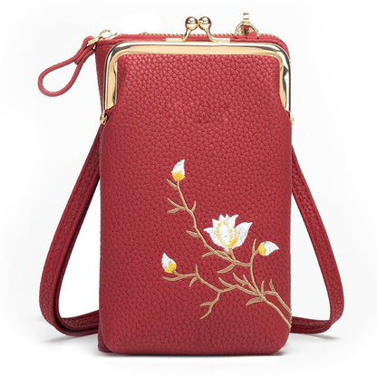 🔥2025 Heißer Verkauf 50% RABATT🔥👜Damen-Sling-Cross-Body-Geldbörse mit Handyhalterung