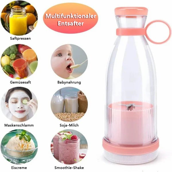 🍊 50% RABATT! 🥤 Bestseller Tragbarer Entsafter – Frischer Saft jederzeit, USB-C aufladbar & Leicht zu reinigen ✨