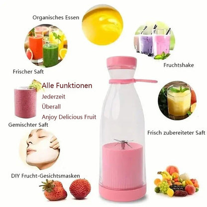 🍊 50% RABATT! 🥤 Bestseller Tragbarer Entsafter – Frischer Saft jederzeit, USB-C aufladbar & Leicht zu reinigen ✨