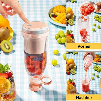 🍊 50% RABATT! 🥤 Bestseller Tragbarer Entsafter – Frischer Saft jederzeit, USB-C aufladbar & Leicht zu reinigen ✨