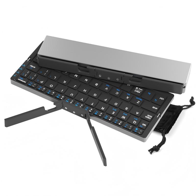 🔥50 % Rabatt⌨️📱 Faltbare Bluetooth Tastatur – Kabellos, Mini & Leise, Kompatibel mit Smartphone & iPad
