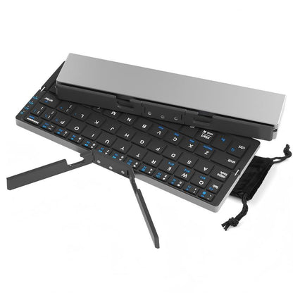 🔥50 % Rabatt⌨️📱 Faltbare Bluetooth Tastatur – Kabellos, Mini & Leise, Kompatibel mit Smartphone & iPad